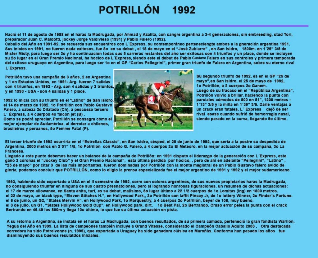 1992 POTRILLÓN - HACE 30 AÑOS 1992-r10