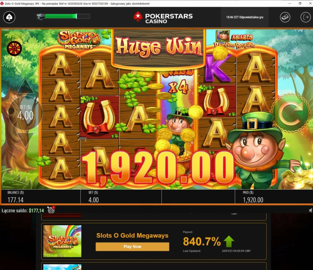 Screenshoty naszych wygranych (minimum 200zł - 50 euro) - kasyno Receiv59
