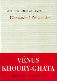 Vénus Khoury-Ghata Demand10