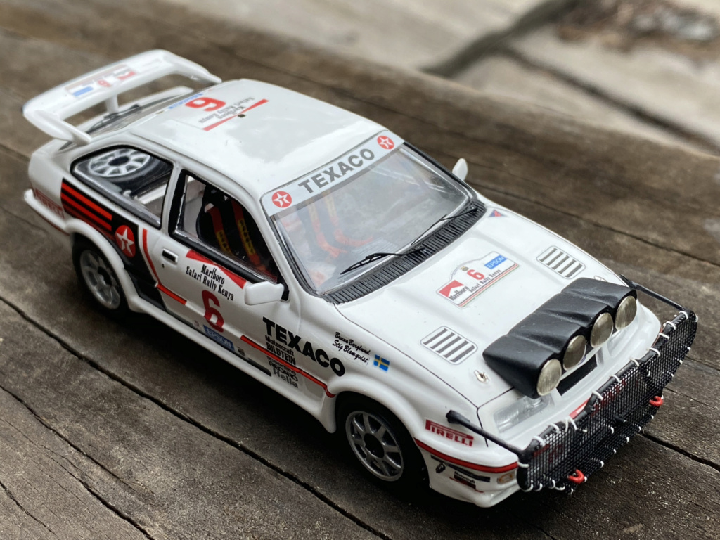 Ford Sierra Cosworth 1987 Safari Rally Crashed in practice. Sierra17