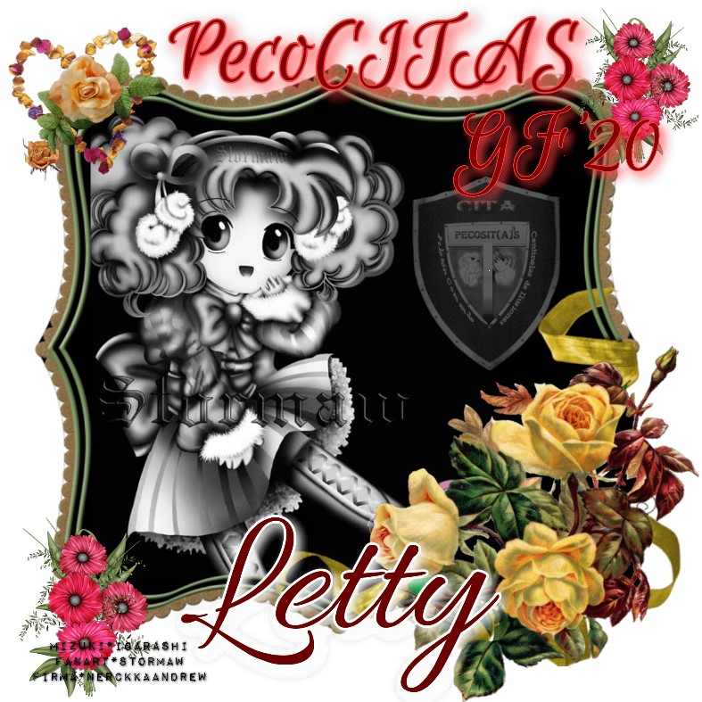 **PELOTON PECOCITAS**** FIRMA REGALO para las lectoras – imagen - “Chibi Candy White Andrew”** Letty15