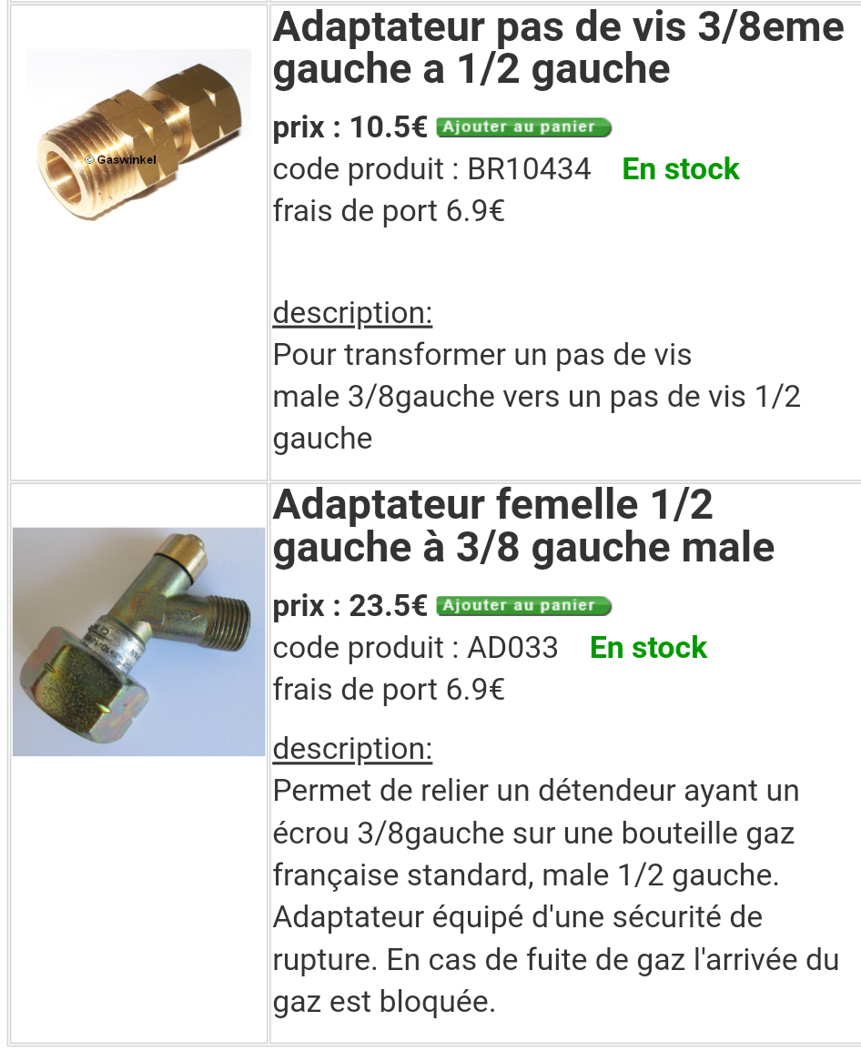 Adaptateur pour lyre INOX - Page 4 Screen12
