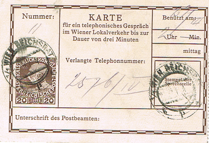 Telefonsprechkarten - Ganzsachen Tk11