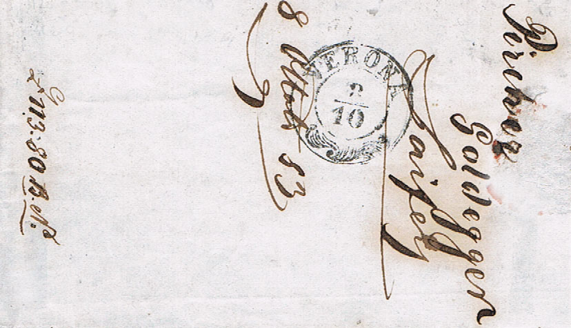 stempel - Die erste Österreichische Ausgabe 1850 - Seite 22 Veror10