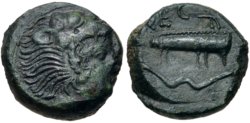 AE Hemilitrón de Selinos - Selinunte, Sicilia, Magna Grecia 33226610