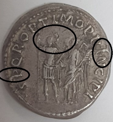 Denario de Trajano. SPQR OPTIMO PRINCIPI. Emperador coronado por victoria. Roma Denari31