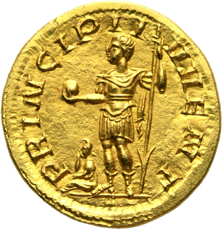 Áureo dudoso de Filipo II Filipo10
