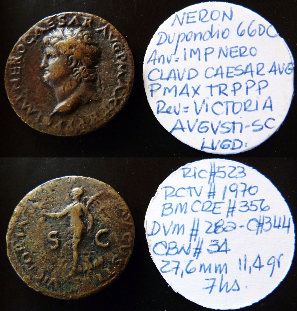 Dupondio de Neron - VICTORIA AVGVSTI - S C Ric_5210