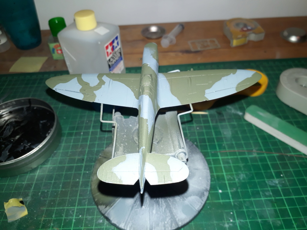  Spitfire Mk IXc 1/72 Eduard avec diorama 20191272