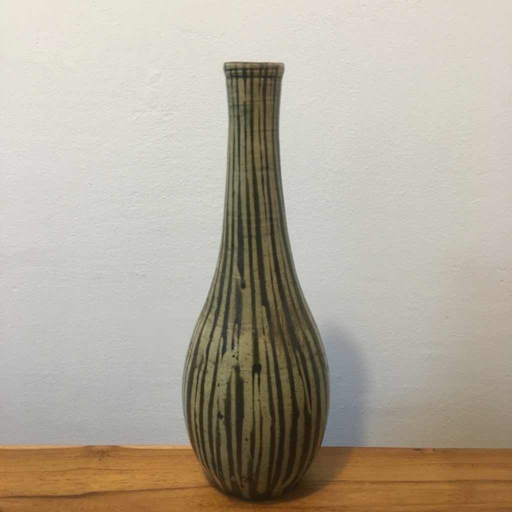 Help to ID this teardrop vase from 1956 with F. SH mark Img_3517