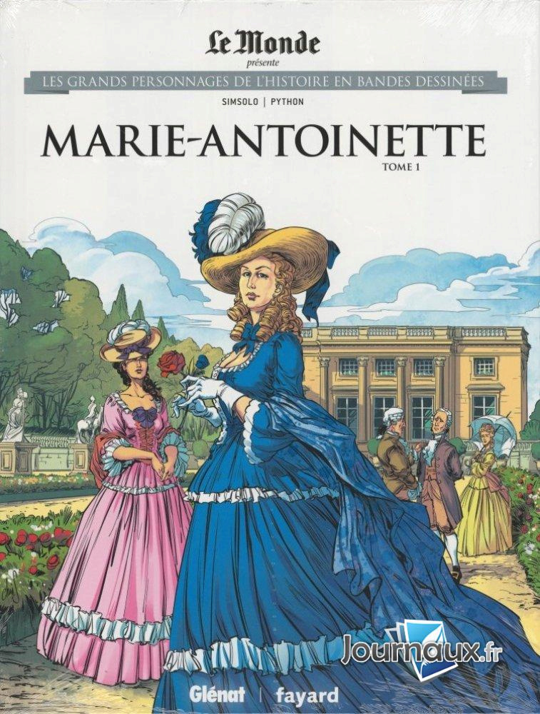 Grands personnages de l'Histoire en bandes dessinées. Marie-Antoinette Zzzetz10