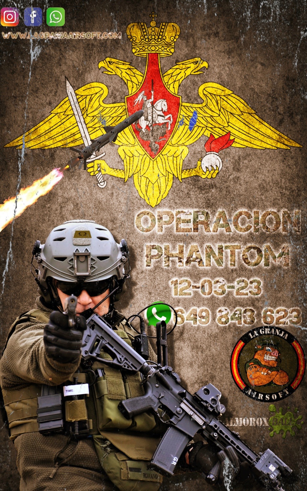 OPERACIÓN PHANTOM. PARTIDA ABIERTA. 12-03-23. Operac36