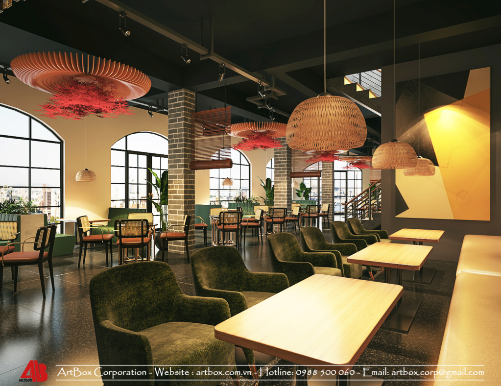 Dự án: ngoại hình nội thất quán Bud Cafe Thiet-10