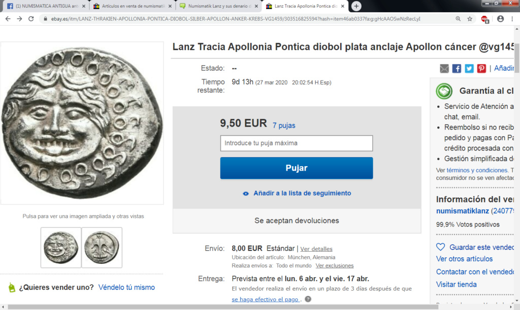 Numismatik Lanz y sus denario de Osca, Augusto, Marco Antonio... Lanz11