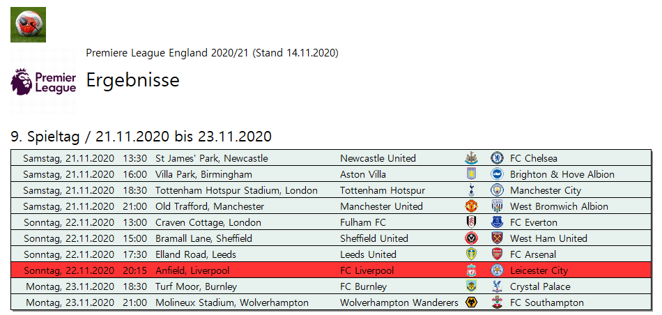 England » Premier League 2020/2021 » 09. Spieltag - Seite 5 55555510