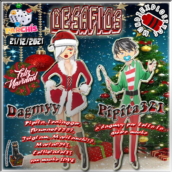 DESAFIOS TORNEO "ESPECIAL DE NAVIDAD" PARCHIS PAREJAS - 21 DICIEMBRE 2021   33333316