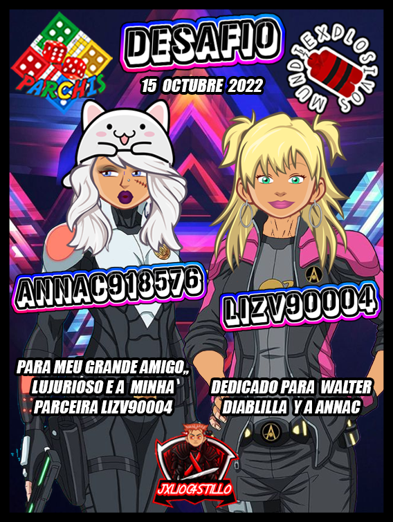 DESAFIOS TORNEO PARCHIS PAREJAS - 15 OCTUBRE 2022  Desafi14