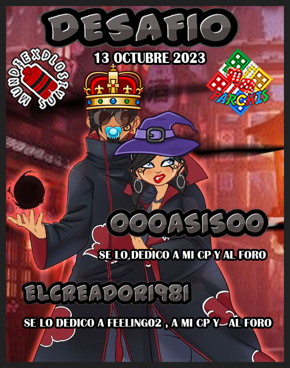 TORNEO + DESAFIOS PARCHIS PAREJAS - 13 OCTUBRE 2023   Desafi31