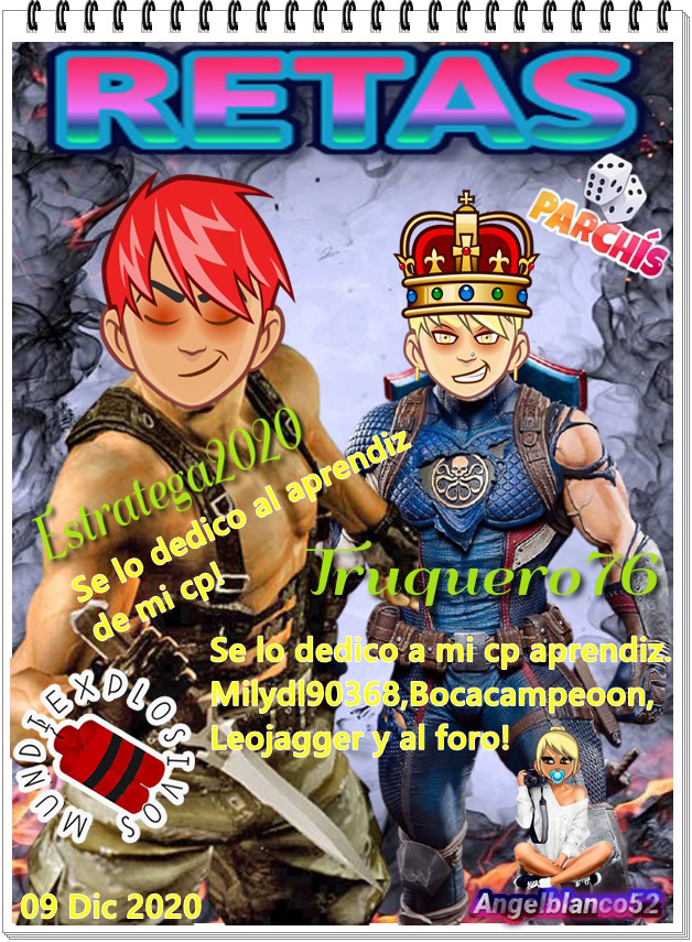 RETAS TORNEO PARCHIS PAREJAS - 6 DICIEMBRE 2020   Reta_210