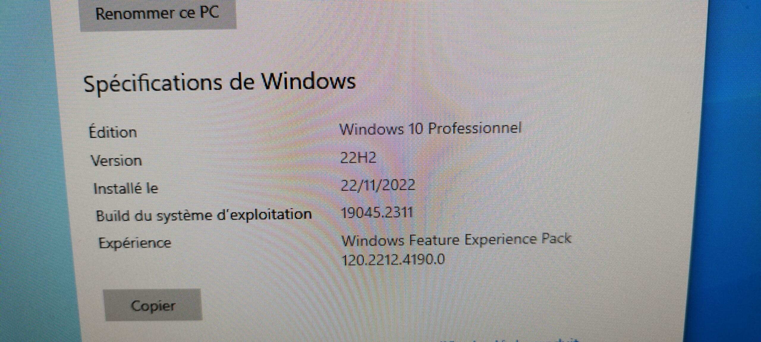 [VENDU] PC Dell Optiplex 7010 CPU i7, 8 Go, SSD 240 Go, Windows 10 Img_2048