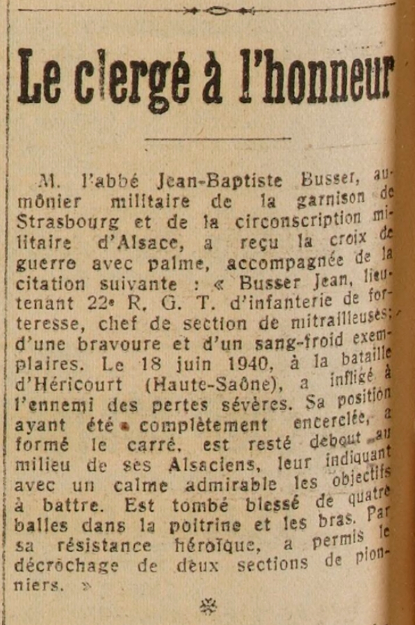 Combat du I/22e RIF à Héricourt le 18 juin 1940 - Page 2 Busser10