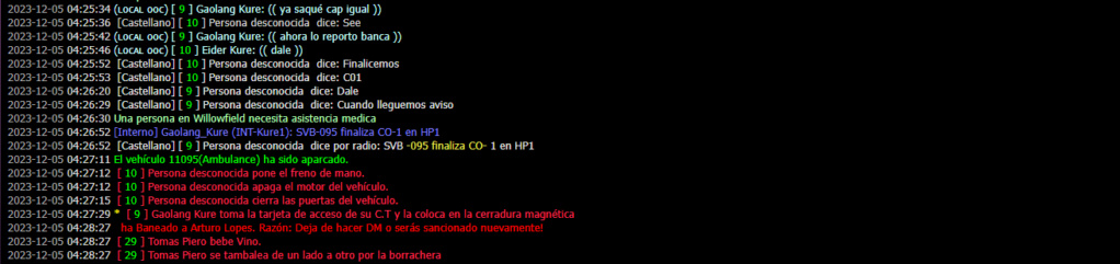 [REPORTE] Bruno Quiroga | Evadir rol de SAME - PG - NIP - NRE - DM Captur26