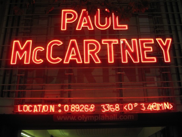 paul - Concert de Paul McCartney à l'Olympia diffusé sur Canal + 18314411