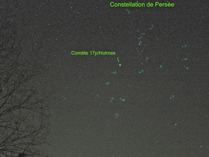Une autre comète soudainement visible à l'oeil nu!!!! Holmes11
