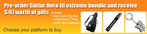 2 packs pour Guitar Hero 3 : Legend of Rock Extrem10