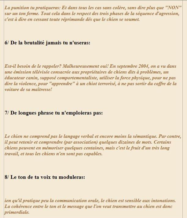 Les 10 commandements du bon maître. 211