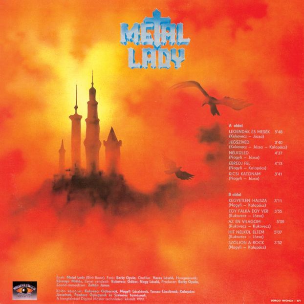 Metal Lady - Metal Lady (HU) - 1990 76553c10