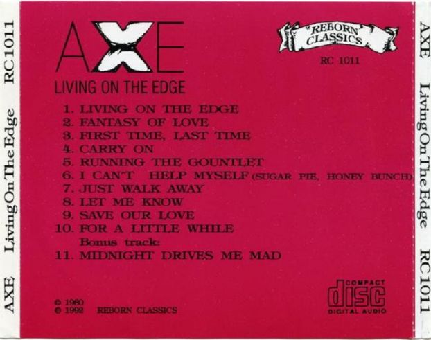 Axe - Living On The Edge (1980) 7d97d210