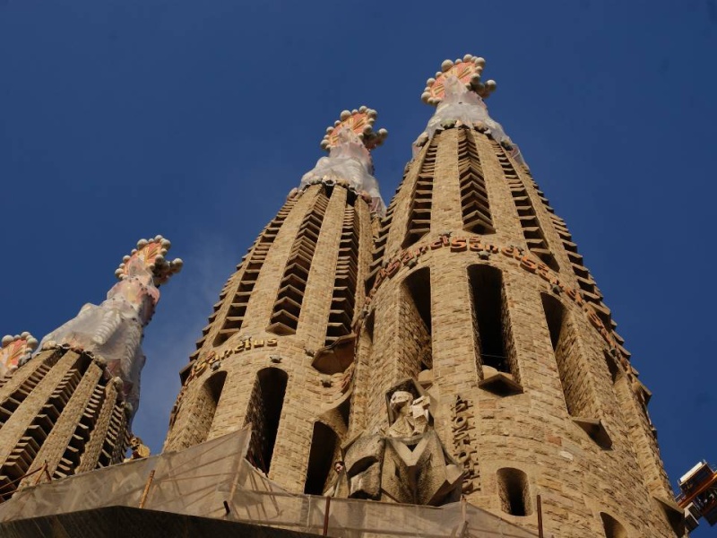 Espagne, La Sagrada Familia, la cathédrale des anges Barcel12