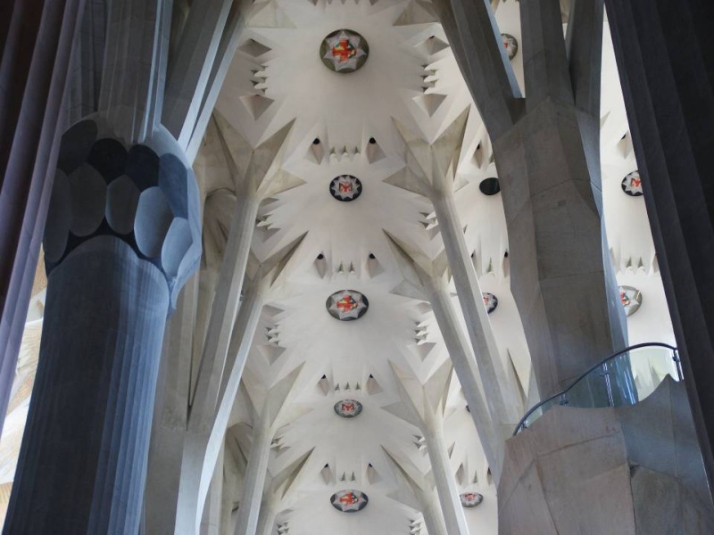 Espagne, La Sagrada Familia, la cathédrale des anges Barcel19
