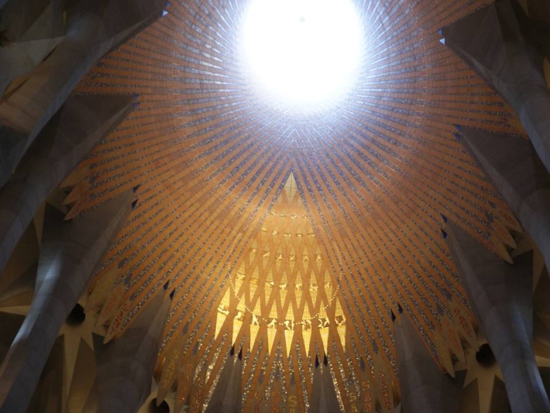 Espagne, La Sagrada Familia, la cathédrale des anges Barcel26