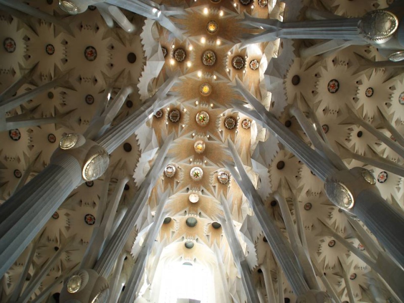 Espagne, La Sagrada Familia, la cathédrale des anges Barcel27