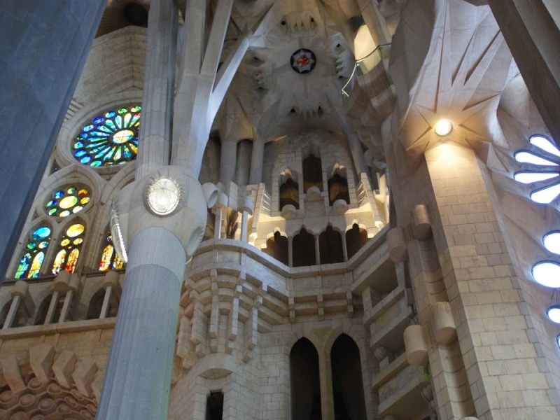 Espagne, La Sagrada Familia, la cathédrale des anges Barcel33