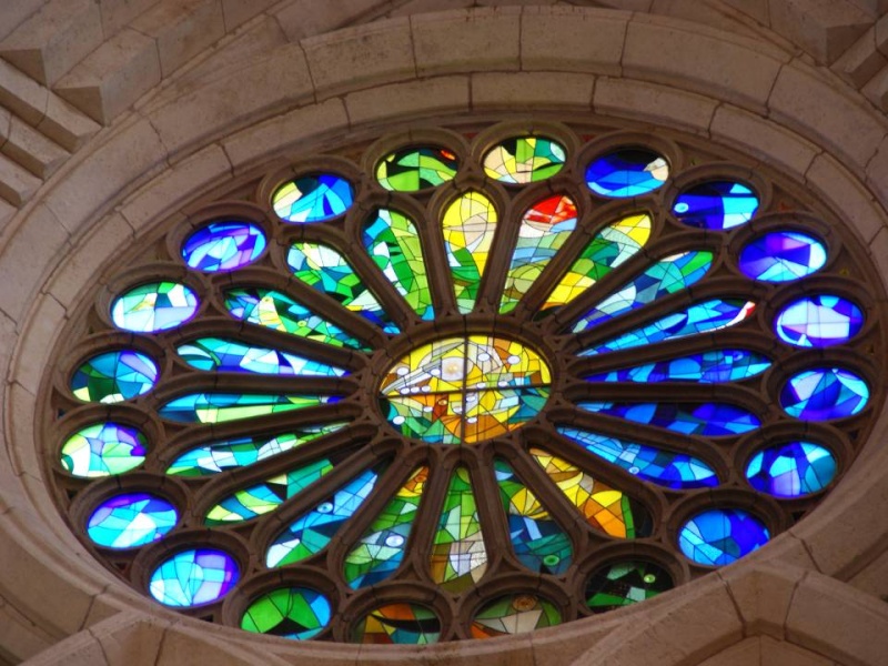 Espagne, La Sagrada Familia, la cathédrale des anges Barcel35