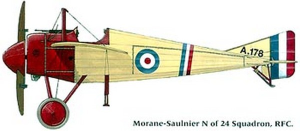 Morane Saulnier Type N Eduard 1/48 Photo110