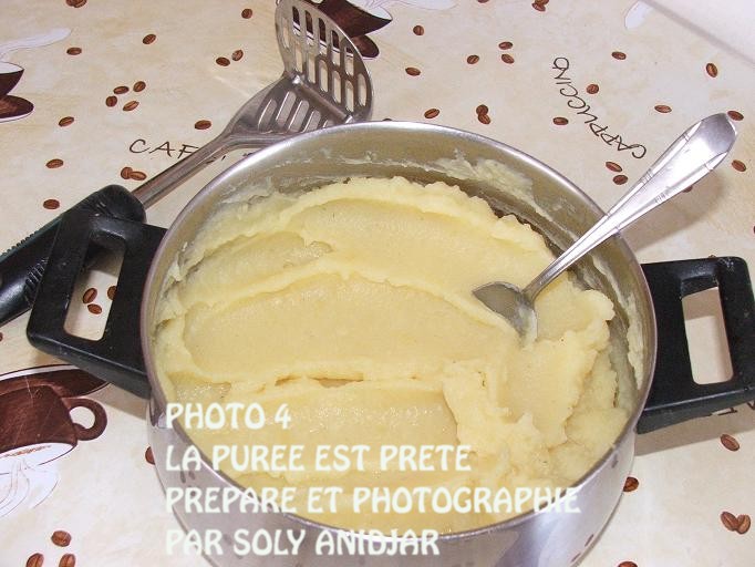 PUREE DE POMME DE TERRE A LA SAUCE JARDINIERE DE CASA 4-11