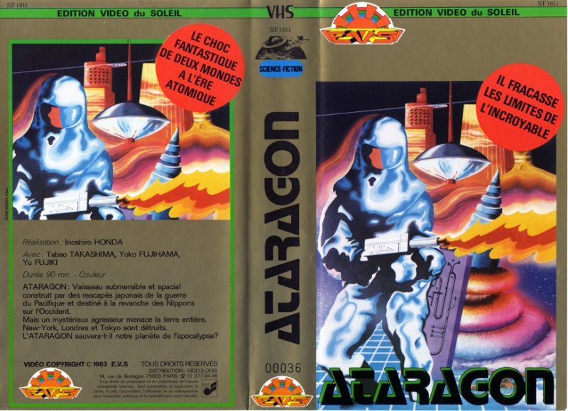 recherche VHS originale de plusieurs godzilla Atarag10