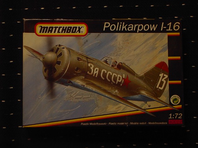 [MATCHBOX (REVELL)] Polikarpov I-16 rata/mosca  1/72 (VINTAGE) Im002910