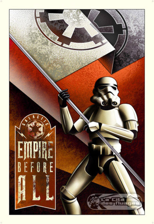 Star Wars Empire Before All Paper Giclee 200 ex. Limité  Amswtl10