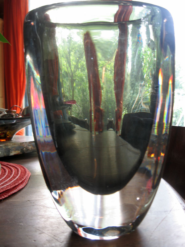 Vase cristal - Orrefors, Suède Img_0619