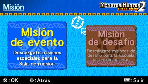 Misiones para descargar MHF2 Screen11