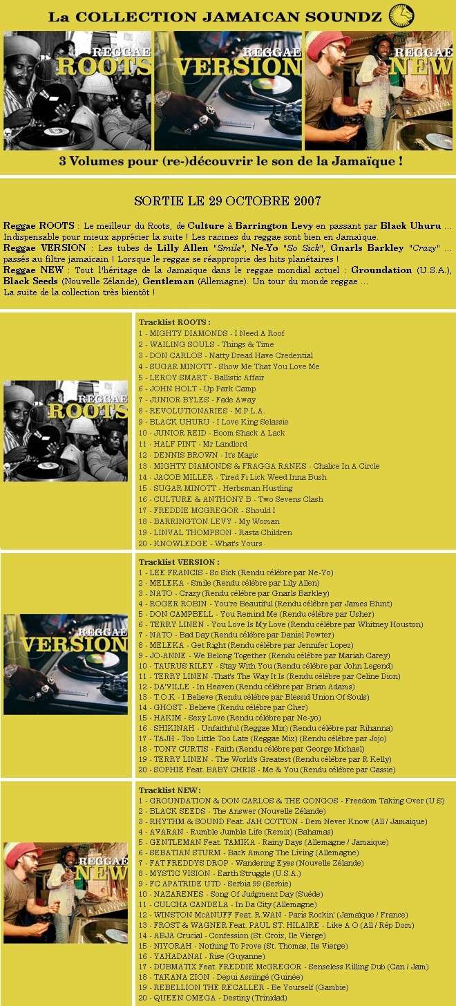 Jah Jah Know sur la compilation Reggae Fever. Sans_t10