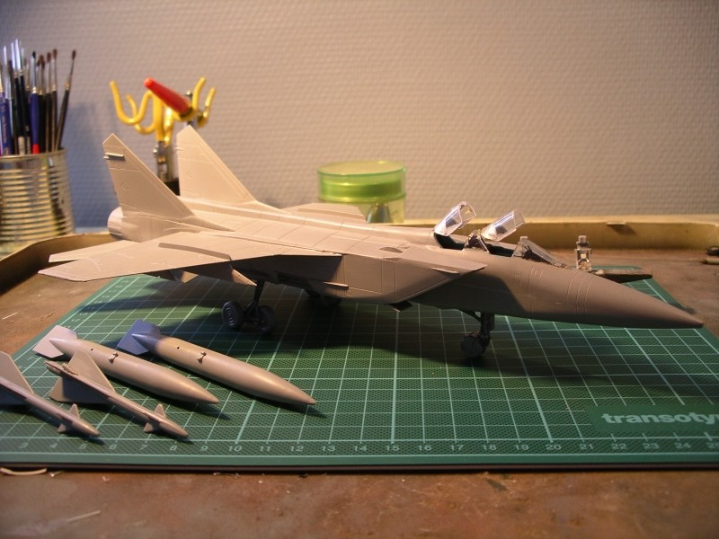 foxhound - Mig31-B Foxhound  [Zvezda]  1/72 - Page 2 Imgp0621