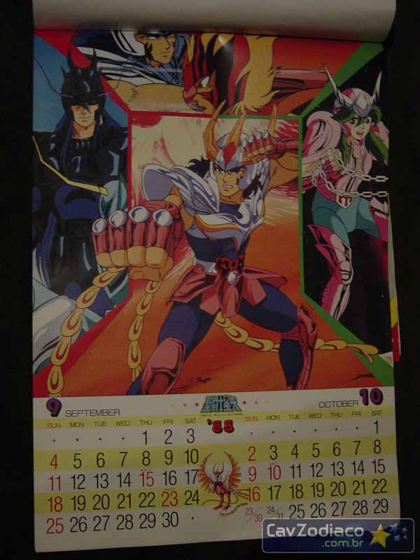 Calendriers Saint Seiya 512