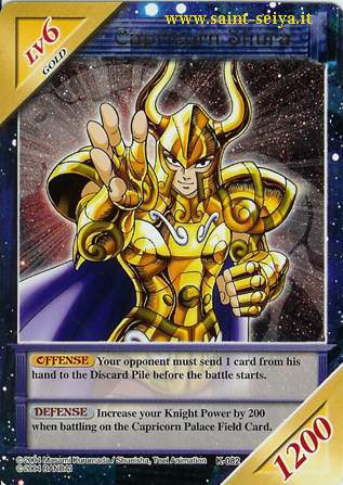 Knights of the Zodiac Cards Ccgk0812