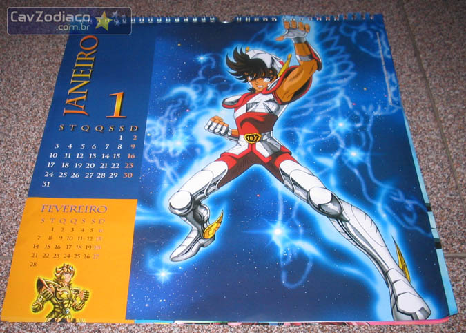 Calendriers Saint Seiya Janeir10